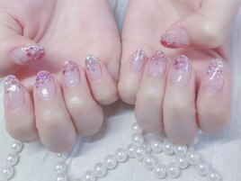 ラメグラデーション