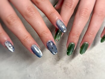 シーン(SHEEN)/マグネットワンカラーにドット