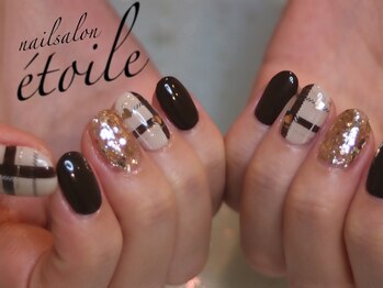 チェックネイル