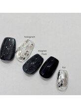 スティラ サポ ネイルアンドアイラッシュ(Stilla SAPO Nail&Eyelash)/定額B ￥7400/Kozue