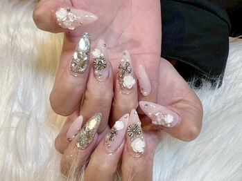 トニア バイ オーストネイル(TONIA by Aust nail)/10本art＊r＋パーツ追加