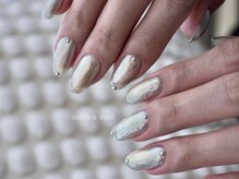ミリカネイル(mirica nail)/silver　design