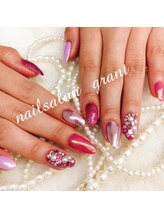 グラント(NAIL SALON&SCHOOL grant)/ミラーネイル