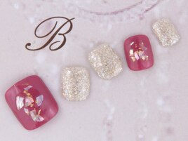 シェルフットネイル