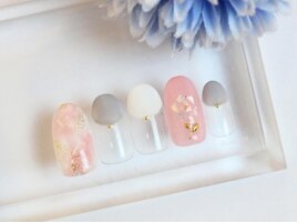 シェルで作ったバラがポイント！