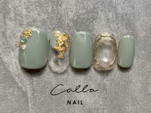 カラネイル 南森町店(calla nail)/ミラーアート