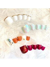 【フット】シンプルアート