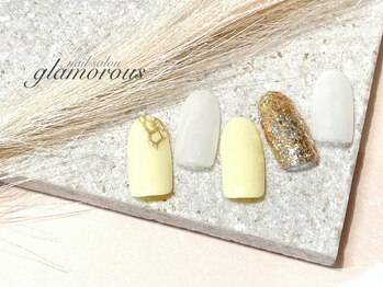 ネイルグラマラス 西新井店/《パラジェル》春ニュアンス