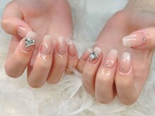 シナモンネイル(cinnamonnail)/ビジューネイル