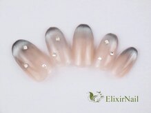 エリクサーネイル 神田(Elixir Nail)/シンプル/クーポン使用