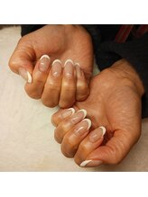 ウェリネイルサロン(WelinailSalon)/フレンチネイル　4380円