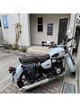 あたまのオアシス 愛車のGB350Cです♪大型免許も取りたいと思い始めてます。笑