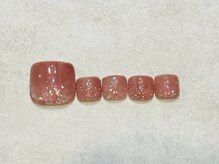 ノンノガーデン フォーネイル 札幌大通店(non-no garden for nail)/《フット》シンプルデザイン♪