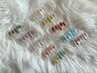 【ハンド】《オフィスネイル》クリアベースアート+1本全塗り¥5500→¥4500