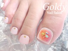 ネイルサロン ゴールディ(NAIL SALON GOLDY)/FOOT華やかアートコース