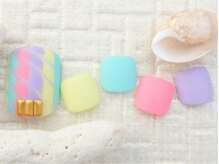 ネイルズガッシュ 武蔵小山店(NAILsGUSH)/＊カラフルピーコック＊
