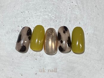 ユーケーネイル(uk nail)/定額アート7500円