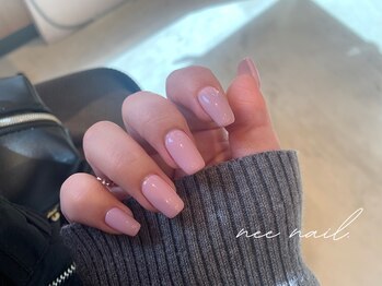 ワンカラーnail