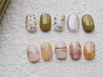 ネイルサロンアンドスクール ノーブル(noble)/チップサンプル