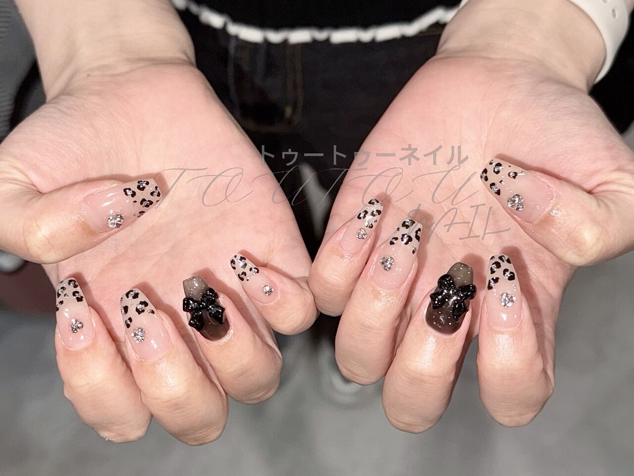 豹柄アシンメトリー　if VERILADY | アシンメトリー ヒョウ柄スカート