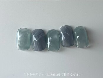 ネイル アトリエ フイユ イセサキ(Nail atelier Feuill isesaki)/Reina指名〇fast design simple