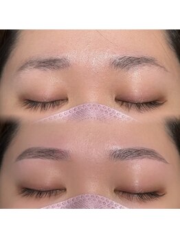 リル 北千住店(rire)/自眉を生かして整える眉