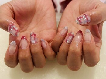 ミアローザ(Mia Rosa)/定額Ｄ★チェックネイル