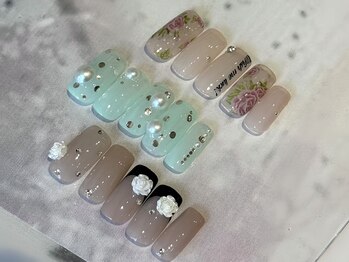 デイシー ネイルアンドアイラッシュ 新宿(deicy)/【定額】トレンドアートコース