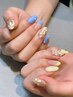 【Kato・フィルイン】Summer nail 好きなアートを選んで夏ネイル！※￥7,900～