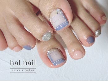 ハルネイル(hal nail)/親指アート