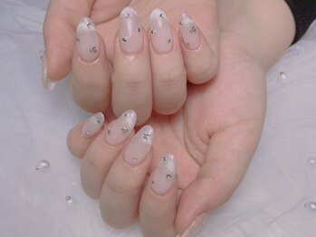ラッキーネイル(lucky nail)/チップ長さだし持ち込みデザイン
