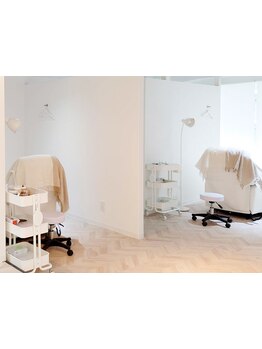 個室があるサロン