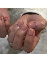 ロカネイルズ(roca nails)/ぷるぷるピンクカラー