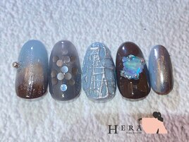 ニュアンス　個性派ネイル