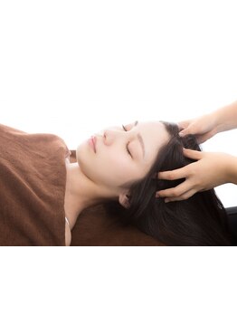 ヘッドスパで癒されたい