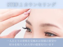アイラッシュサロン ブラン 大分駅前店(Eyelash Salon Blanc)/STEP.1 カウンセリング