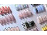 【両手別々のデザインがかわいい！】アシメ定額ネイル☆