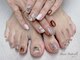 ネイルサロンスクール ビュートバタフライ 町田店(BEAUT BUTTERFLY)の写真/シンプルながらも上品で華やかな仕上がりに。相模大野・町田エリアで長く愛されている正統派の老舗サロン♪