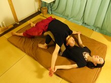 オーガニック広尾/アクロバットな技