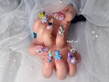 ニナネイル 中野駅前店(nyna nail)/チップ長さだし180分やり放題