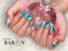 バロン 本厚木店(BARON)の雰囲気（スカルプだけじゃない♪ジェルネイルも可愛く仕上げます☆）
