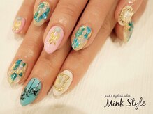 ミンクスタイル 恵比寿店(Mink Style)/手描きサマーネイル