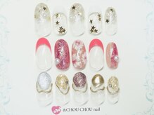 アンドシュシュネイル(&CHOU CHOU nail)/２月の新作デザイン￥７９８０