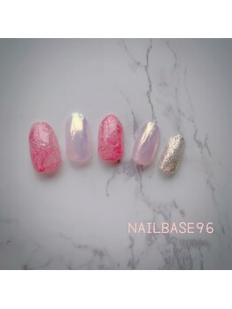 ネイルベースキュウロク(NAILBASE96)/4月定額ネイル　22