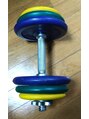 リフレッシュ ガーデン&nbsp;高校生の時に買ったダンベルです。思い出の品です。