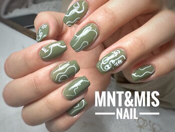ミントアンドミスネイル(Mnt&Mis NAIL)/持込デザイン￥9800～