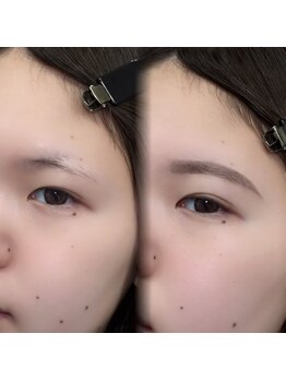 チル アンド アイ 船橋駅前店(Chill&Eye)/美眉スタイリング/BeforeAfter