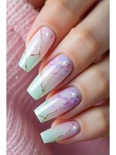 ヘブン ネイル 鶯谷(HEAVEN Nail)/マーブルネイル