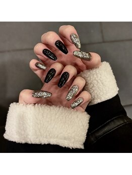 サランネイル(sarang nail.)/5本アート