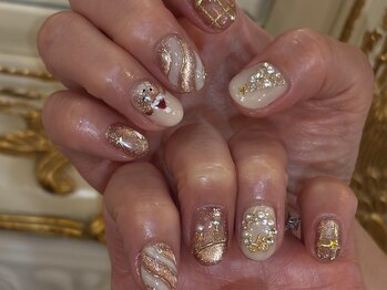 クリスマスネイル　パラジェル